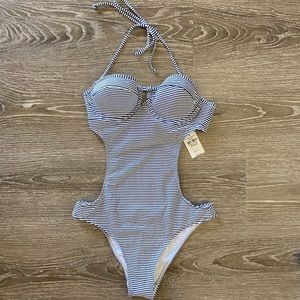 Abercrombie and Fitch Cut Out One Piece Swim